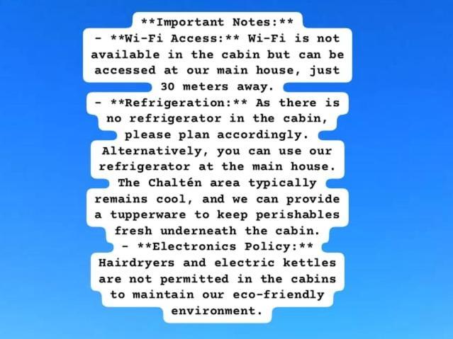 Cerro Electrico - Off The Grid Tiny Houses El Chalten Exterior foto